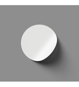 Beyaz Boş Yapışkanlı Yuvarlak Etiket Sticker 4 Cm 24 adet