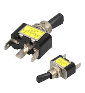Ic-151B 12 Volt Dc 30 Amper Toggle Switch On-Off Işıklı