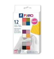 Fimo Soft Polimer Kil Seti 25 gr x 12 Renk Fashion (Moda) Renkler 