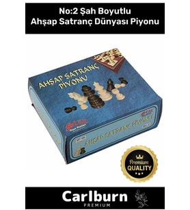 Özel Üretim Eksik Takımı Tamamlama Uyumlu Şah Boyu No: 2 Ahşap Satranç Dünyası Piyonu