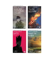 Genç Bir Doktorun Anıları + Yıldız Gezgini + Şato + Martin Eden- 4 Kitap Set - Iş Bankası Özel Set