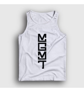Presmono Unisex Beyaz Logo Rock Mgmt Atlet 491719tt (Beyaz)