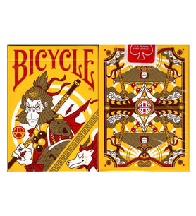 Bicycle Wukong Rebellion (Yellow) Oyun Kağıdı Koleksiyonluk iskambil Kartları (Karışık)