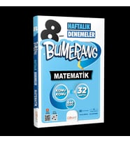 GÜNAY 8.SINIF BUMERANG MATEMATİK 32 HAFTALIK DENEMELER