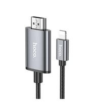 Hoco UA27 Lightning To HDMI HDTV Dönüştürücü Adaptör (4K 30Hz) Kablo (Gri)