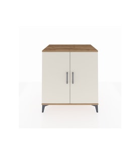 Kronos Şifonyer 2 Raflı 2 Kapaklı 88x59x96 Çam-Aytaşı