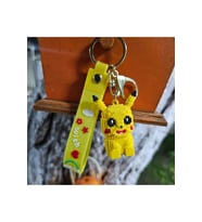 Sevimli Pikachu Anahtarlık, Çanta Süsü/Araba süsü (Sarı)