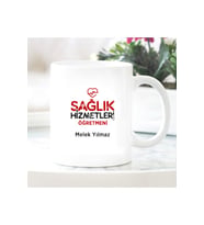 Kişiye Özel Sağlık Hizmetleri Tasarımlı Kupa 13