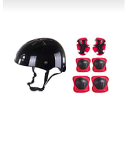 Çocuk Kask Dizlik Dirseklik Kemik Set 7 Parça (Standart)