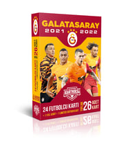 Odyak Kart Gs - Galatasaray 2021-2022 Lisanslı Imzalı Sezon Taraftar Futbolcu Oyuncu Futbol Kartları Kartkolig GS22KK