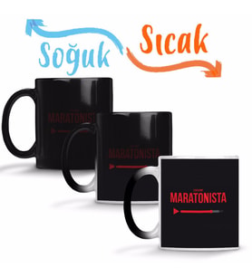 The Maratonista 1 Sihirli Kupa Bardak Porselen