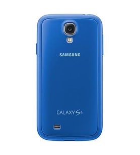 Galaxy S4 i9500 ile Uyumlu Protective Cover Mavi EF-PI950BCEGWW