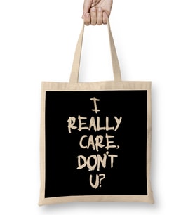 I Really Care Don't U Melania Trump Reworked Bez Çanta Uzun Saplı