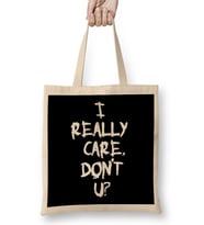 I Really Care Don't U Melania Trump Reworked Bez Çanta Uzun Saplı