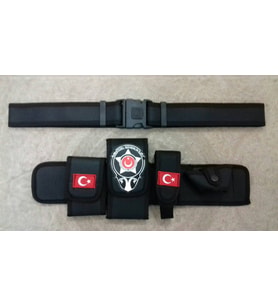 YAKIN KORUMA TESİSAT BEL KILIFI,(+),YAKIN KORUMA ROZETLİ CÜZDANI,(+),YAZISIZ PALASKA,TOPLAM (3-AD) URUN,SATIN-AL,SIVILE SATILMAZ.