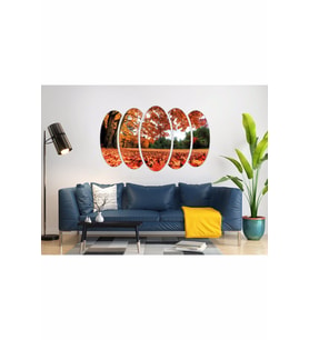 SONBAHAR AĞAÇLAR YAPRAKLAR MDF TABLO-0653
