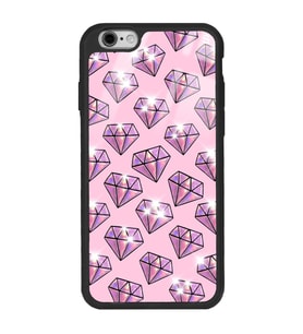 iPhone 6s Diamond Tasarımlı Glossy Telefon Kılıfı