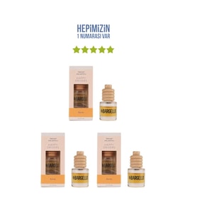 3x Kavun Araç Parfümü 8 ml Happy Place (Standart)
