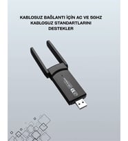 USB WiFi Adaptör – 1200 Mbps Hız