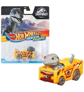 Hot Wheels Racerverse Jurassic World Velociraptor Blue Hrt85 (Çok Renkli)