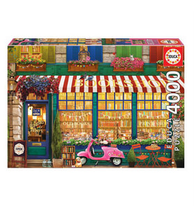 Educa Puzzle 4000 Parça Nostaljik Kitap Dükkanı 18582