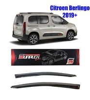 Citroen Berlingo Mugen Cam Rüzgarlığı 2019 sonrası 2'li Sunplex (Beyaz)