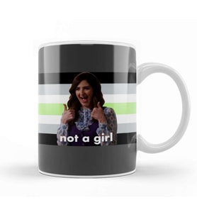 Agender Janet Not A Girl The Good Place Kupa Bardak Porselen
