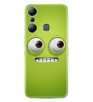 Infınix Hot 20i Kılıf Resimli Desenli Silikon Platinium Series Green 1832