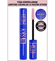 Maybelline Lash Sensational Sky High Blue Mist Maskara -Mavi