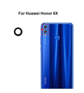 Honor 8X Arka Kamera Camı Lens Yapışkanlı