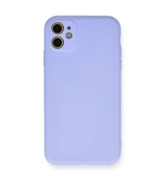 İphone 11 Kılıf Nano İçi Kadife - Lila