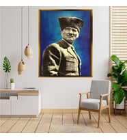 ÇERÇEVELİ ATATÜRK TABLO S466