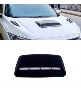 Üniversal Her Araca Uyumlu Büyük Kaput & Tavan Üstü Havalandırma Izgarası Venti Air Scoop
