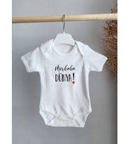 Merhaba Dünya! Çıtçıtlı Bebek Body