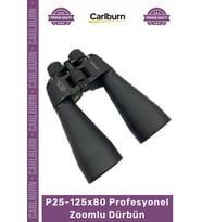 #Dürbün 80mm UV Korumalı Net Görüntü Sunan Güçlü P25125x80 Profesyonel Zoomlu Dürbün