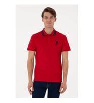 U.S. Polo Assn. Gsd01Iy026 Kırmızı Erkek Polo Yaka T-shirt PU-8728