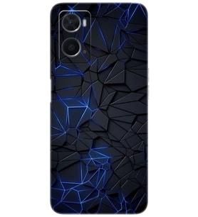 Oppo A76 / A96 4G Uyumlu Kılıf Desen Baskılı Silikon Karmaşık Design STK:1874