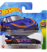 Hot Wheels - Porsche 935 - Hw Exotics 7/10 - Hkh96 - Kısa Kart - Mavi Metalik - Mattel 2023 (Çok Renkli)