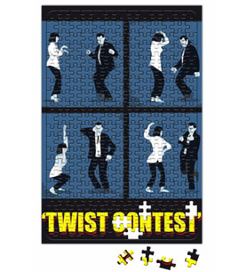 Pulp Fiction Twist Contest Concurso Danca Mia E Vicent Puzzle