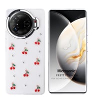 Microsonic TECNO Camon 30 Pro 5G Kılıf PrettyCharm Cherry (Kırmızı)