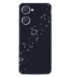 Vivo Y18 Kılıf Silikon Desen Özel Seri Planet 1620
