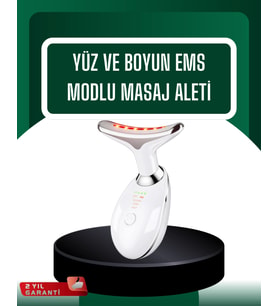 LED Işık Destekli Kırışıklık Karşıtı Yüz Bakım Aleti
