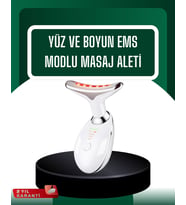 LED Işık Destekli Kırışıklık Karşıtı Yüz Bakım Aleti
