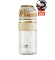 TKK 550 ML Rahat İçim (U Ağızlı) Bpa İçermeyen Taşıma Kulplu Tritan Su Matarası FFTKK1016-550ML