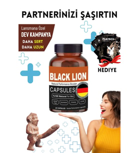 Black Lion XXL Erkeklere Özel Ürün Seti