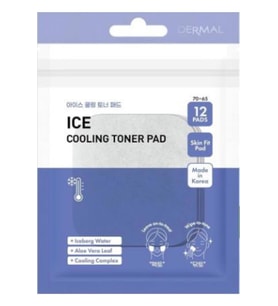 Dermal Ice Cooling Toner Pad 12 Adet