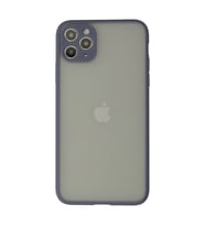iPhone 12 Pro Max Kılıf Montreal Silikon Kapak - Gri