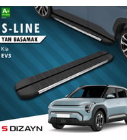 S-Dizayn Kia EV3 S-Line Krom Yan Basamak 183 Cm 2025 Üzeri A+ Kalite