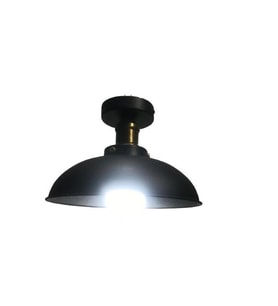 MYLİGHTS RETRO  RUSTİK  PLOFONYER TAVAN AVİZE ARMATÜR (Siyah)