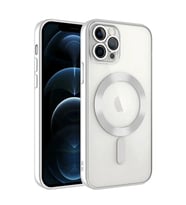 Apple İphone 14 Pro Max Kılıf Kross Magneticsafe Kapak - Gümüş